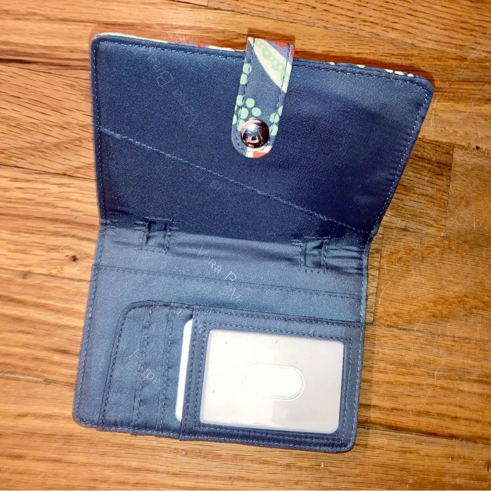 Vera Bradley 2pc Passport  & Card Holder Set